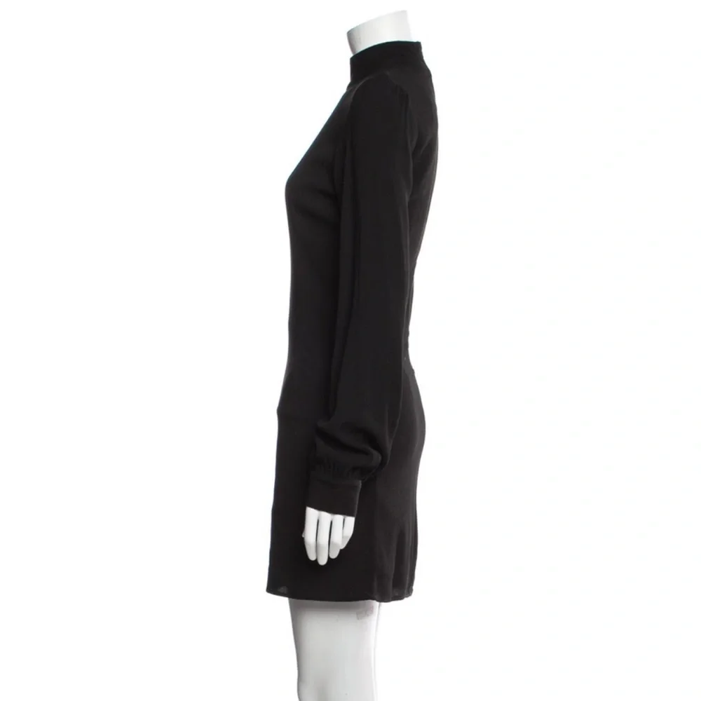 Stone cold Fox black mock neck mini dress - Picture 3 of 3